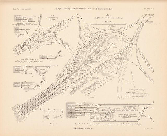 Detailiertes altes Stadtplan mit zahlreichen Straßen, Autobahnen und beschrifteten Straßen, Gebäuden und Sehenswürdigkeiten.
